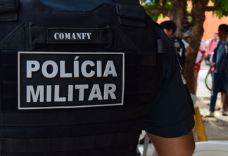 Um tenente da PM que estava de folga, e passava próximo ao local dos fatos, interviu as agressões. 
(Foto: Nilzete Franco/FolhaBV) 
