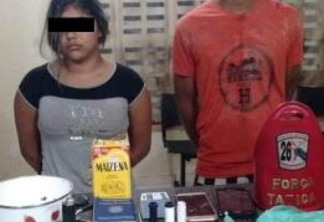 Após o flagrante, jovem e adolescentes que atuavam na venda de drogas foram encaminhados para a delegacia de Rorainópolis (Foto: Divulgação)