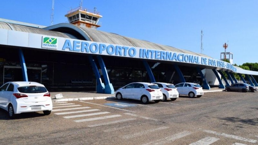 Aeroporto Internacional de Boa Vista Atlas Brasil Cantanhede (Foto: Arquivo/FolhaBV)