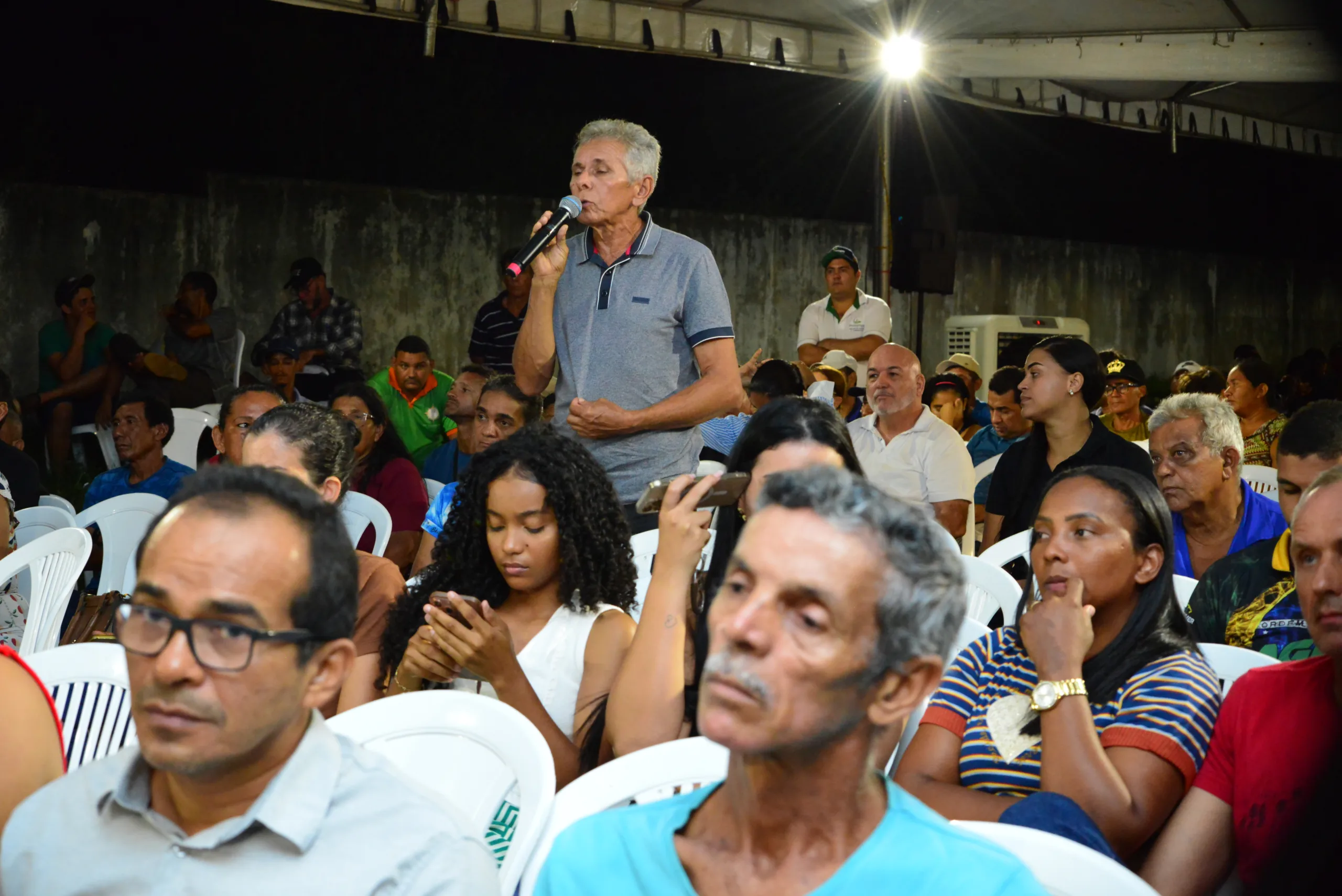 Audiência foi realizada nesta segunda-feira, em Rorainópolis (Foto: Nilzete Franco/FolhaBV)