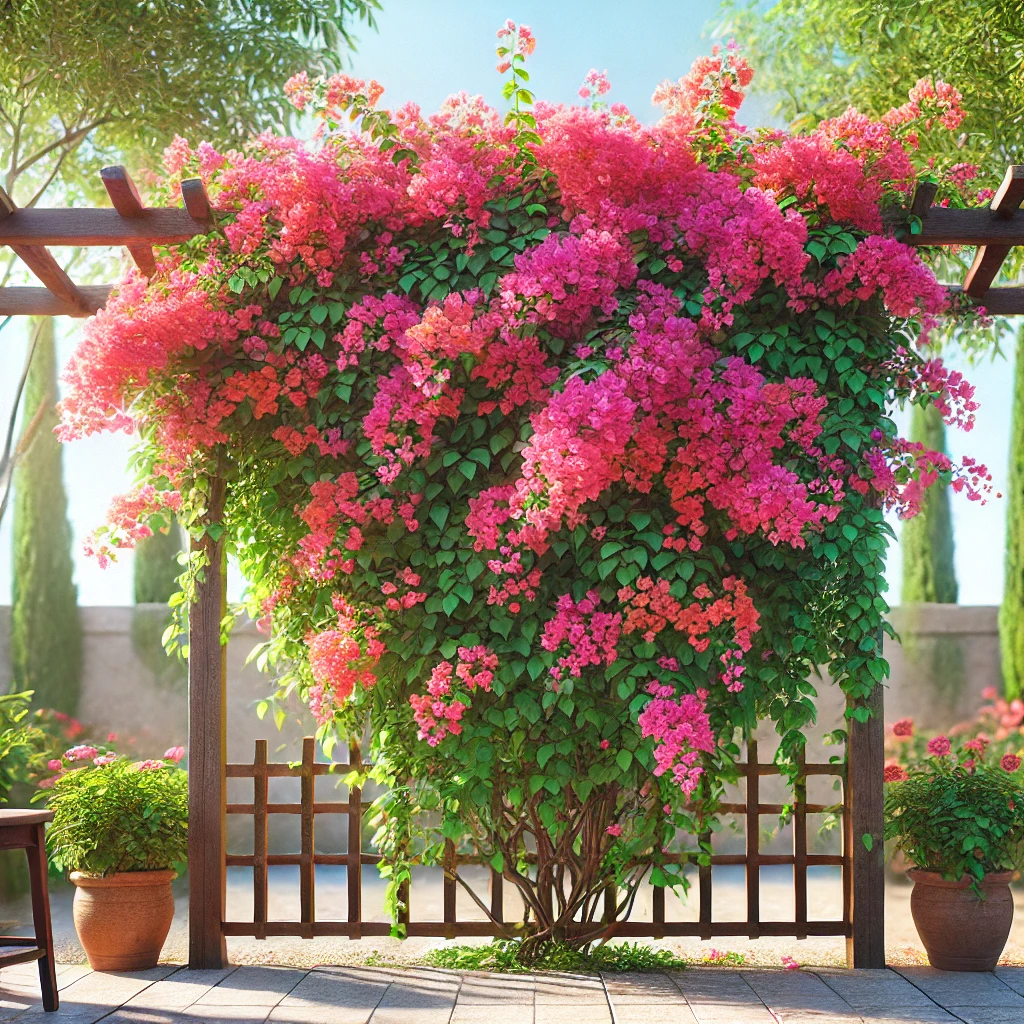 O segredo para ter Bougainvillea (Primavera) sempre verdinha e florida